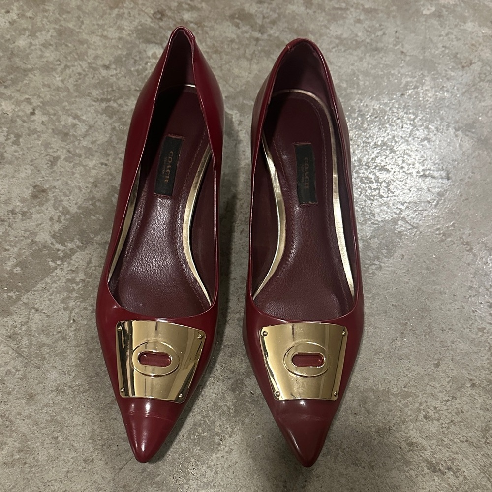 Coach Red Shoes
